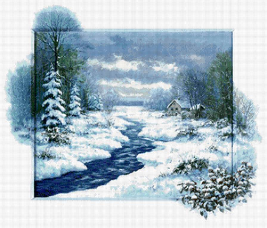 зима - красота природы - предпросмотр