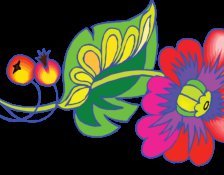 Схема вышивки «бордюр»