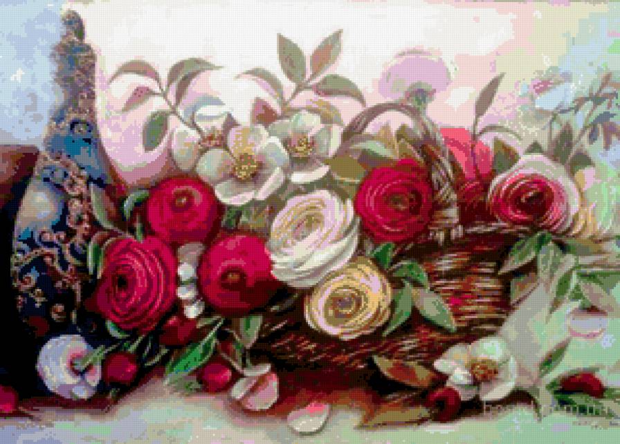 розы - цветы, натюрморт, розы - предпросмотр