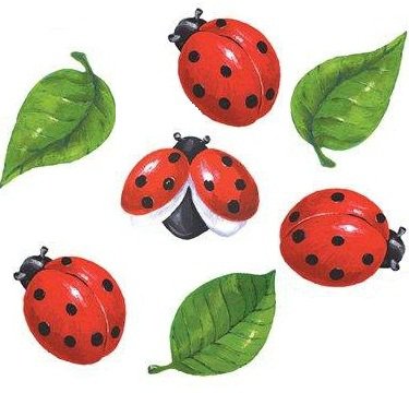 Божьи коровки 2 - подушка - оригинал