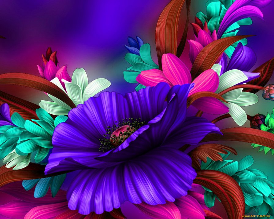 Цветы - цветы - оригинал