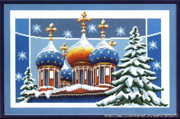 рождественнские купола - собор - оригинал