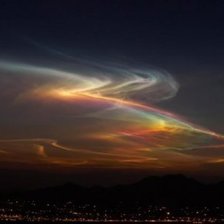 Схема вышивки «радуга»