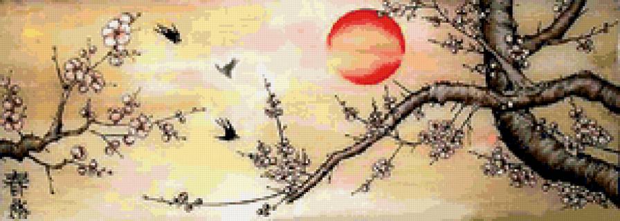 солнце - живопись - предпросмотр