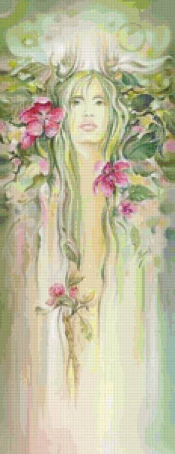 Дева - портрет - предпросмотр