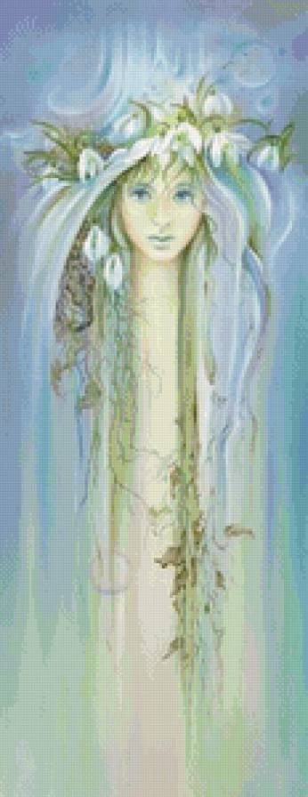 Дева - портрет - предпросмотр