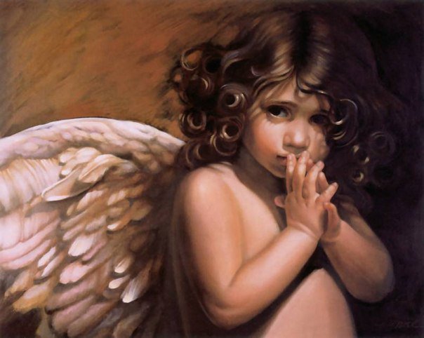Девочка ангел - оригинал