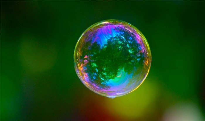 Радость - детство, мыльные пузыри, радость - оригинал