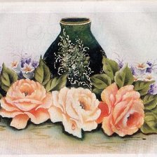 Оригинал схемы вышивки «серия "розы"» (№685126)