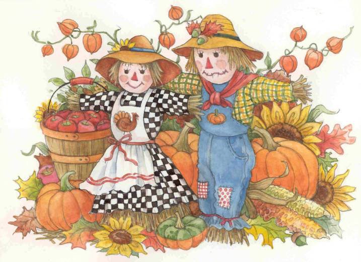 Чучело - осень, урожай, огород - оригинал