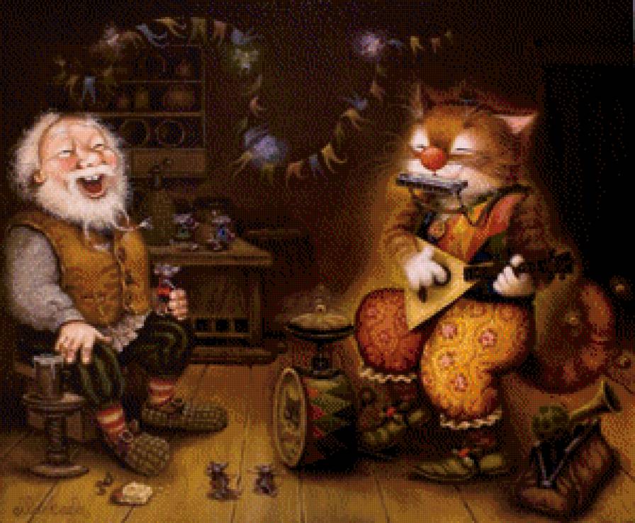 кот музыкант - предпросмотр