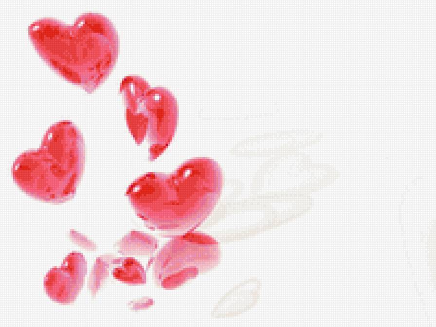 сердце - день св.валентина, романтика - предпросмотр