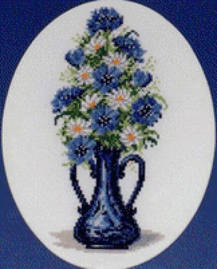 ВАЗА С ЦВЕТАМИ - предпросмотр