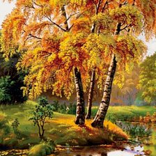 Схема вышивки «ОСЕНЬ»