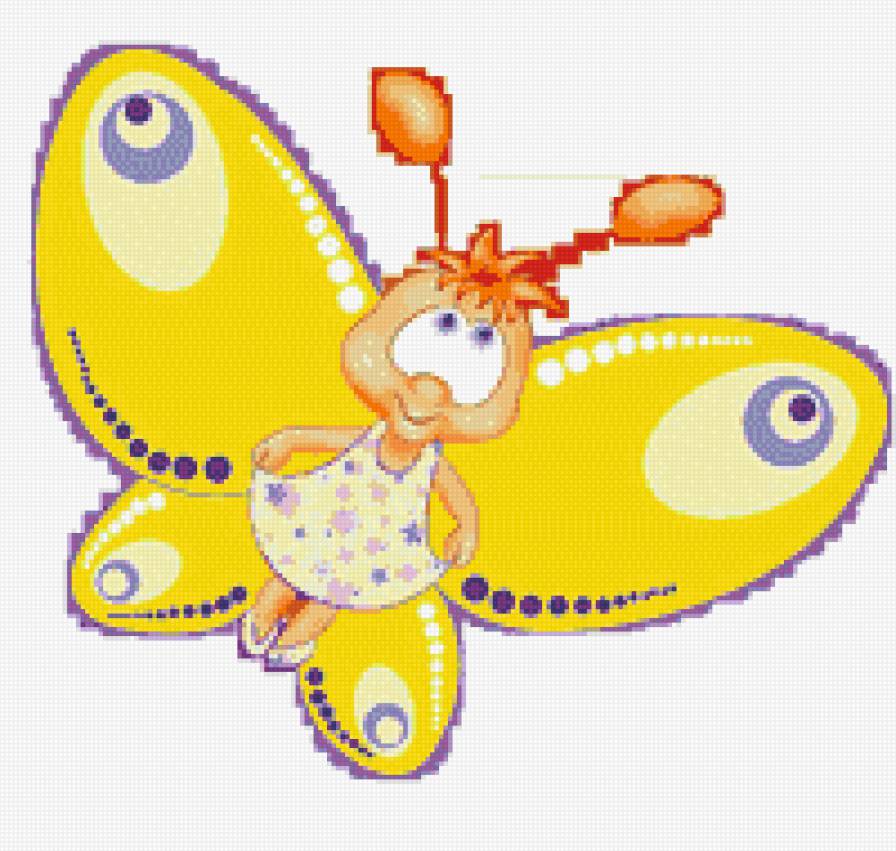 бабочка - детям - предпросмотр