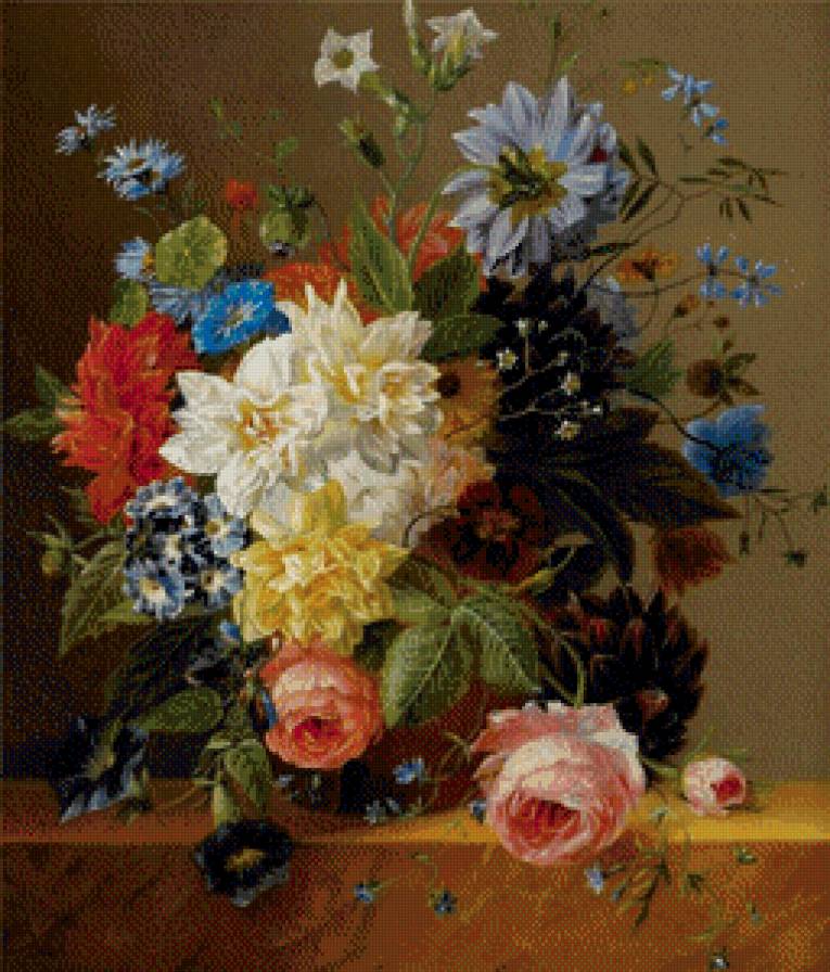 серия "букеты" - букеты.цветы. - предпросмотр