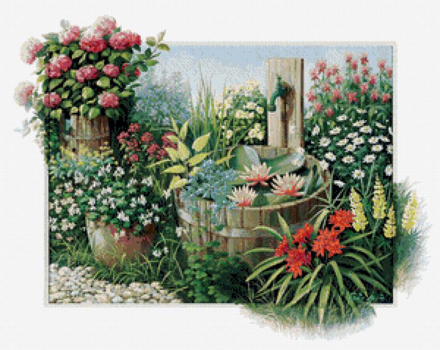 Красивый садик - красота природы - предпросмотр