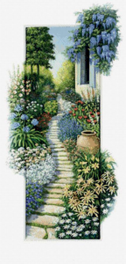 цветочная улица - красота природы - предпросмотр