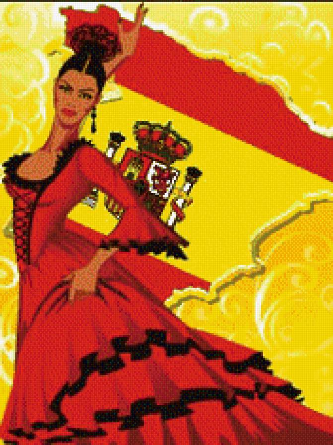 испания - люди, девушки, портрет, женщина, девушка - предпросмотр