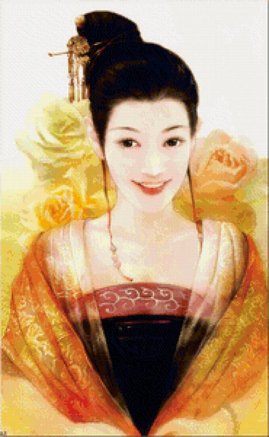 восточная красавица - красавица, восток, девушка - предпросмотр