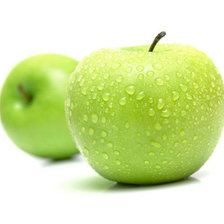 Схема вышивки «Зеленые яблоки»
