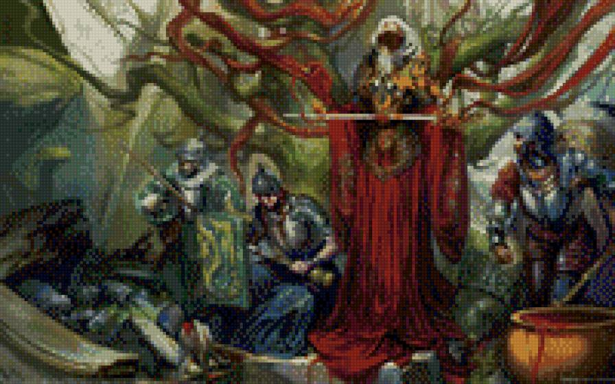 Маг - магия, рыцари - предпросмотр