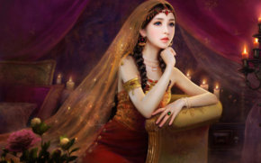 Восточная красавица - люди, девушка - оригинал