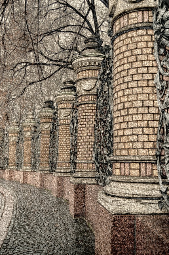 Осенний Петербург - город, осень, пейзаж - оригинал