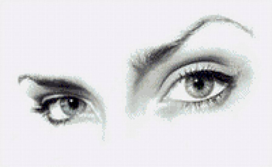 Взгляд - взгляд, глаза - предпросмотр