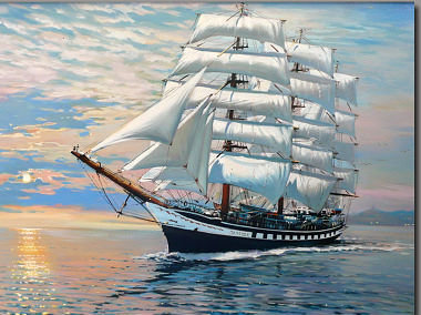 Парусник - море, корабли - оригинал