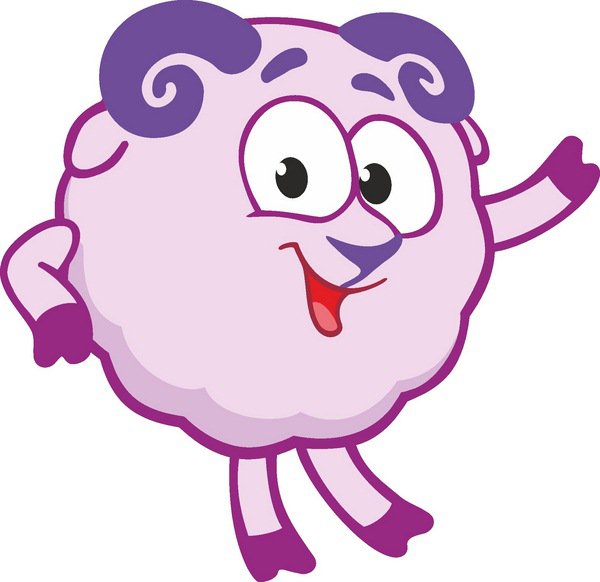 бараш - в детскую, смешарики - оригинал