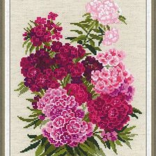 Оригинал схемы вышивки «цветы» (№689592)