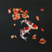 Схема вышивки «карпики»