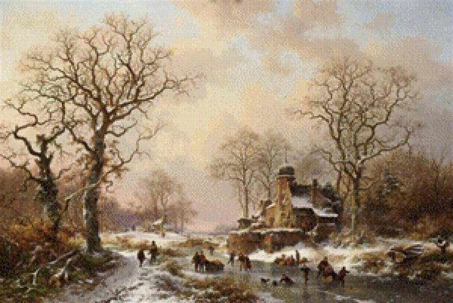 зимний день - предпросмотр