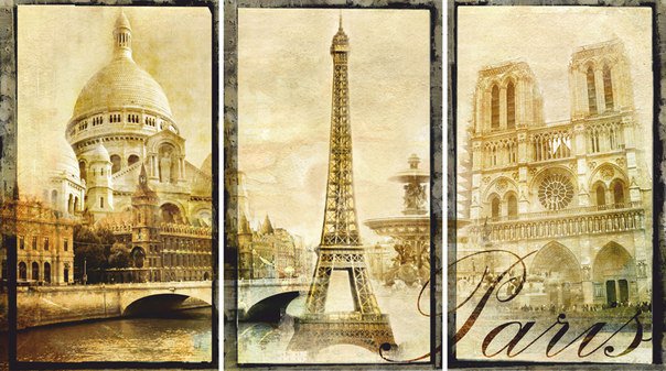 №690213 - франция.столицы, париж, эйфелева башня, города - оригинал