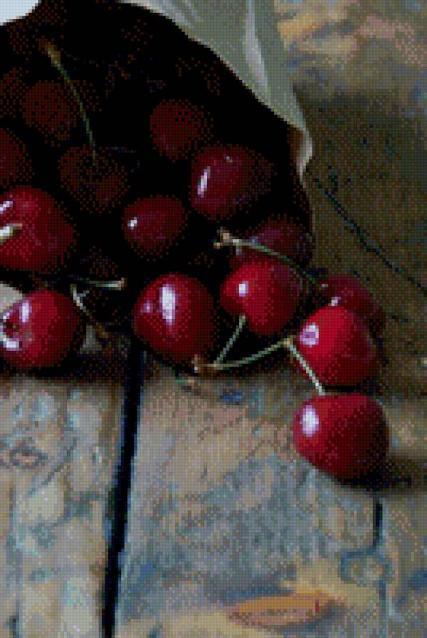 №690497 - натюрморт, вишня - предпросмотр