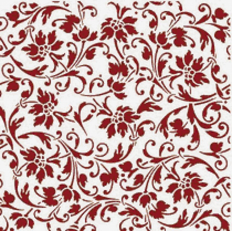 Цветочный узор - предпросмотр