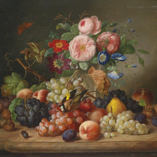 Схема вышивки «натюрморт»