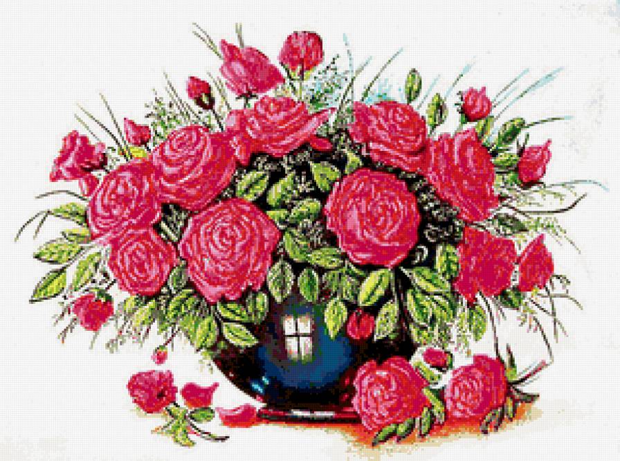 букет роз - розы, цветы - предпросмотр