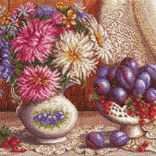 Схема вышивки «натюрморт»