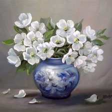 Схема вышивки «цветы»