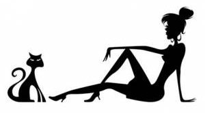 леди с коте2 - оригинал