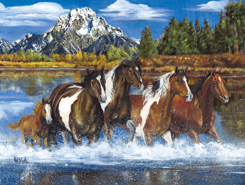 Victoria Wilson-Schultz - konie - оригинал