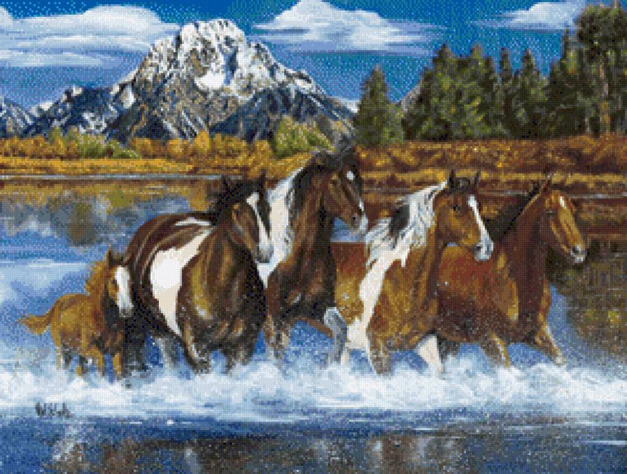 Victoria Wilson-Schultz - konie - предпросмотр