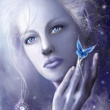 Схема вышивки «Зима»