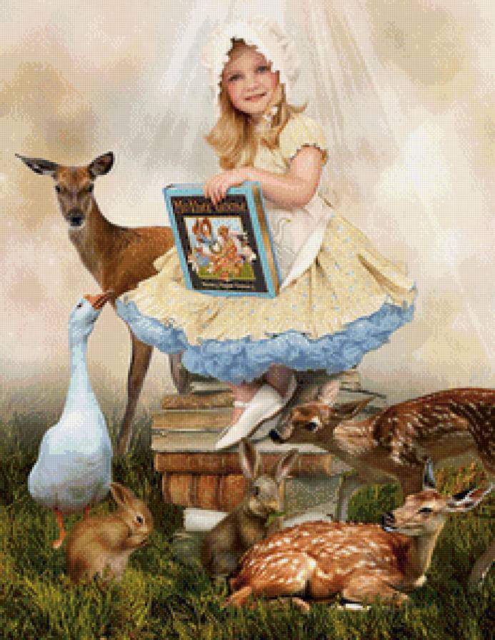 №691720 - животные, детское, сказка, фея - предпросмотр