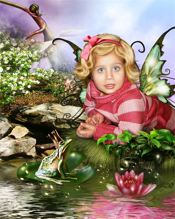 №691731 - детское, фея, животные, сказка - оригинал