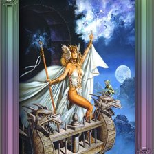 Схема вышивки «валькирия»