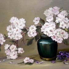 Схема вышивки «цветы»