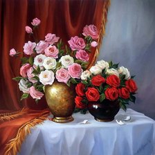 Схема вышивки «цветы»